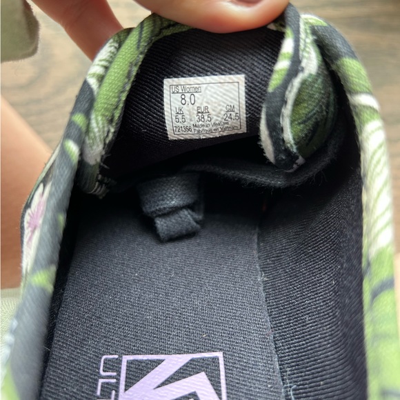 Vans Women’s Tropical Flower Print Ultra Cushion Skate Shoe-Size 8 - Picture 10 of 10